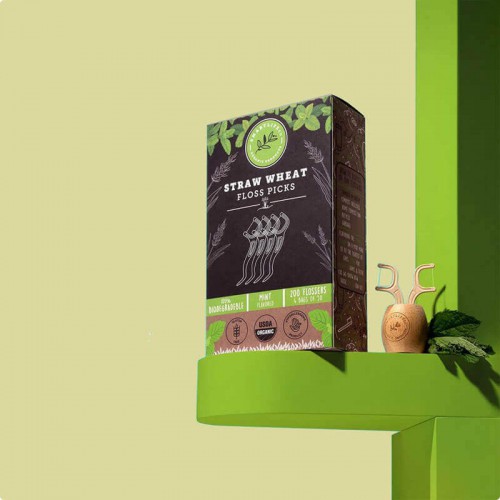 Biodegradable Dental Floss Picks